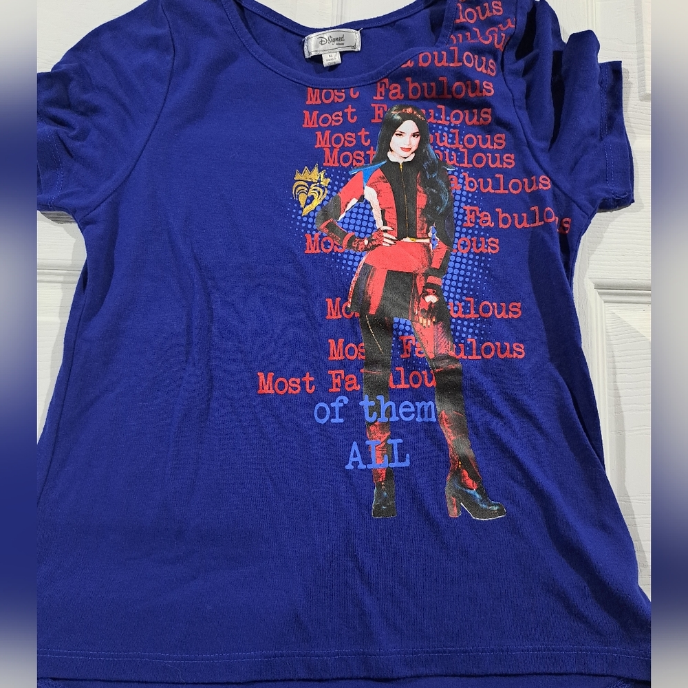 Girls blue short sleeve tshirt size xl